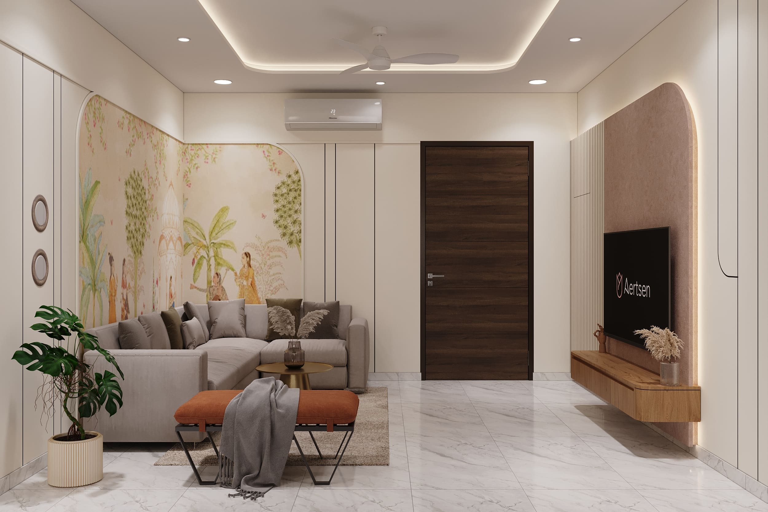 Warm Tones and Elegant Details