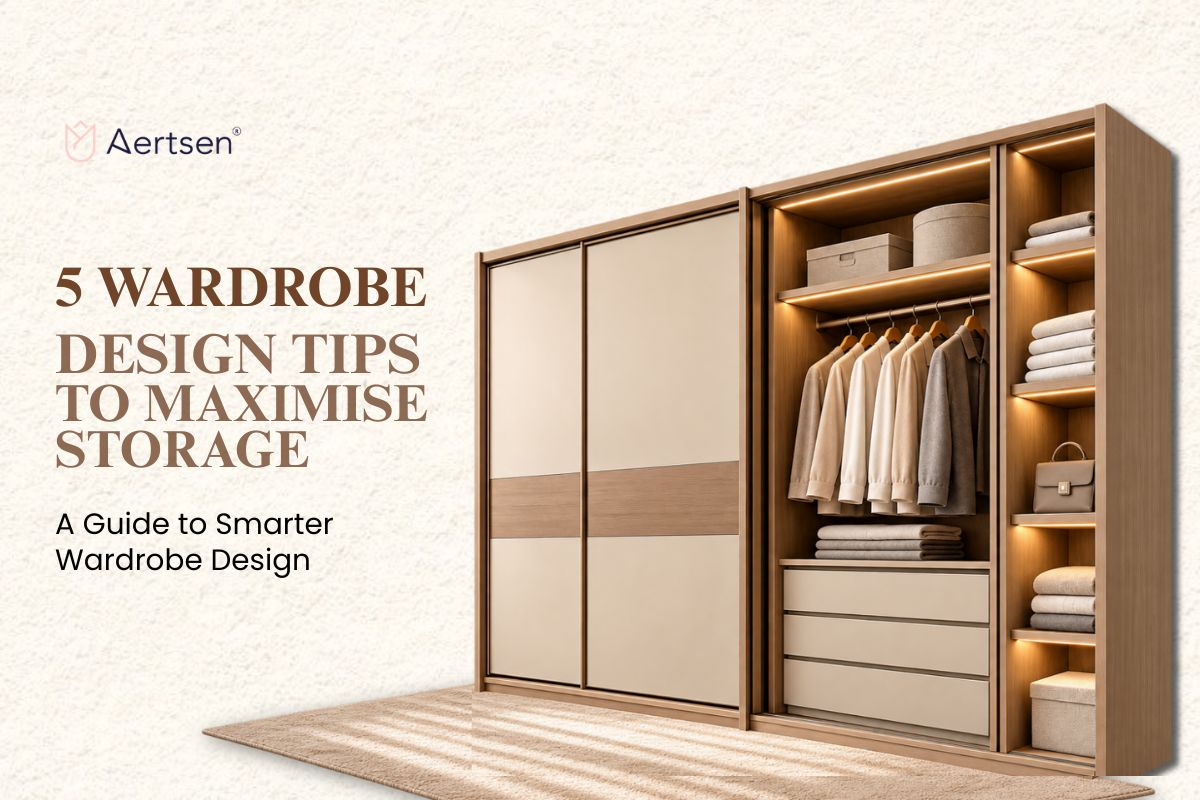 5 Wardrobe Design Tips to Maximise Storage: A Guide from the Best Interiors in Hyderabad