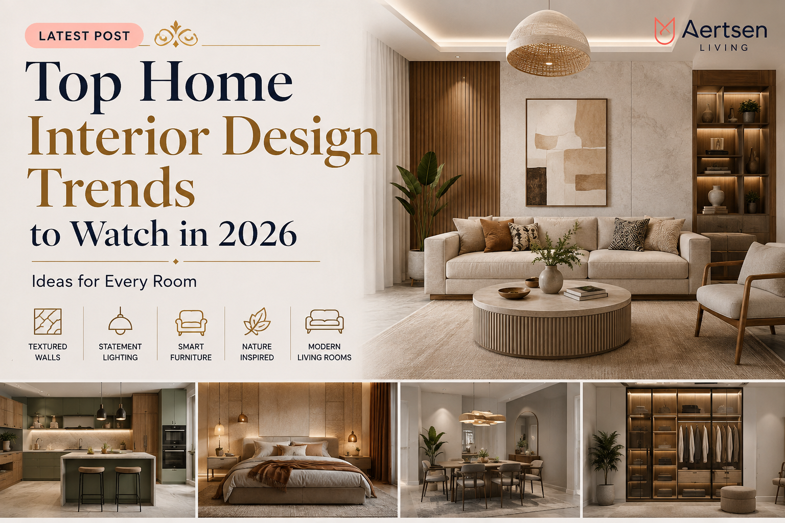 Top Home Interior Design Trends to Watch in 2026