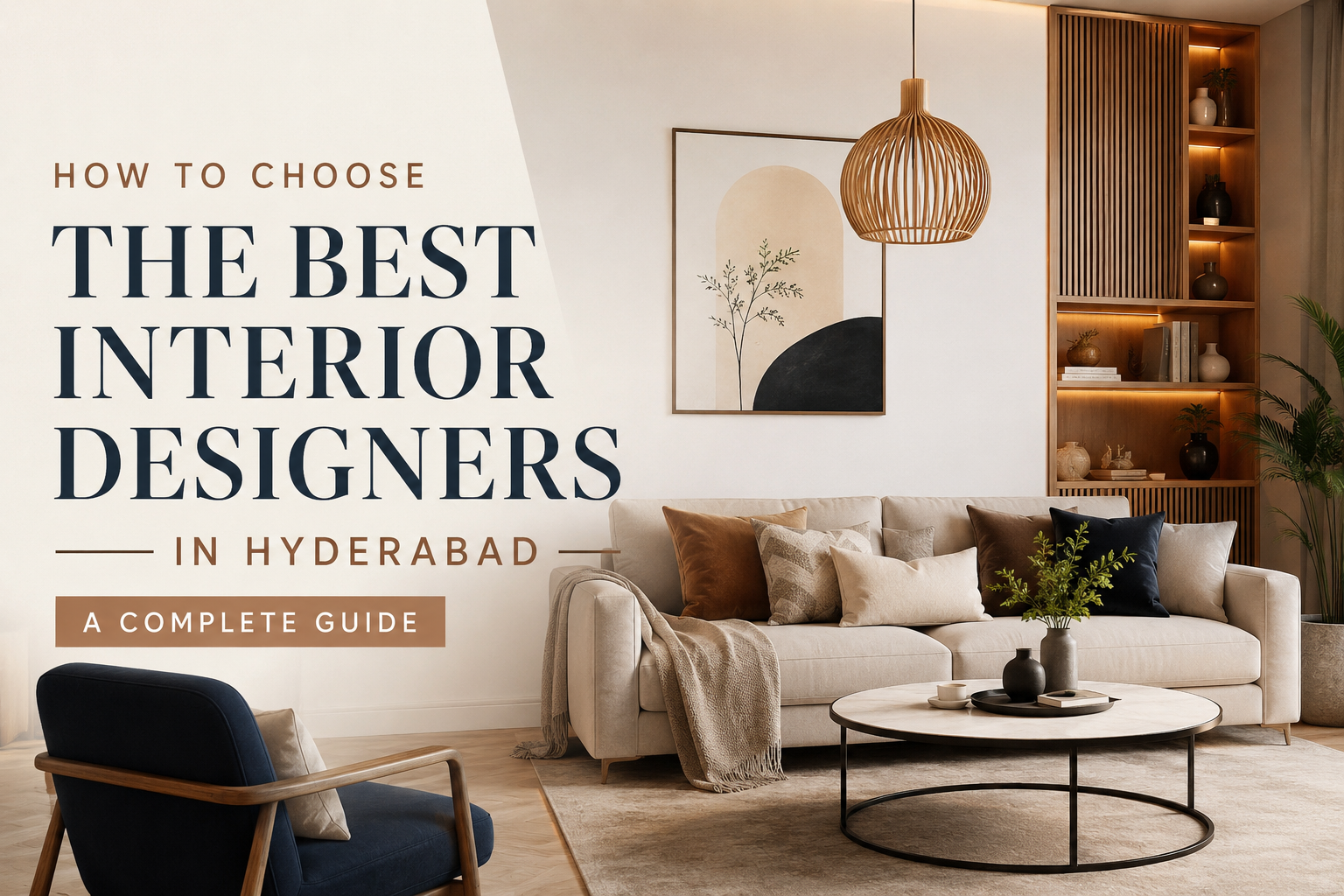 How to Choose the Best Interior Designers in Hyderabad: A Complete Guide