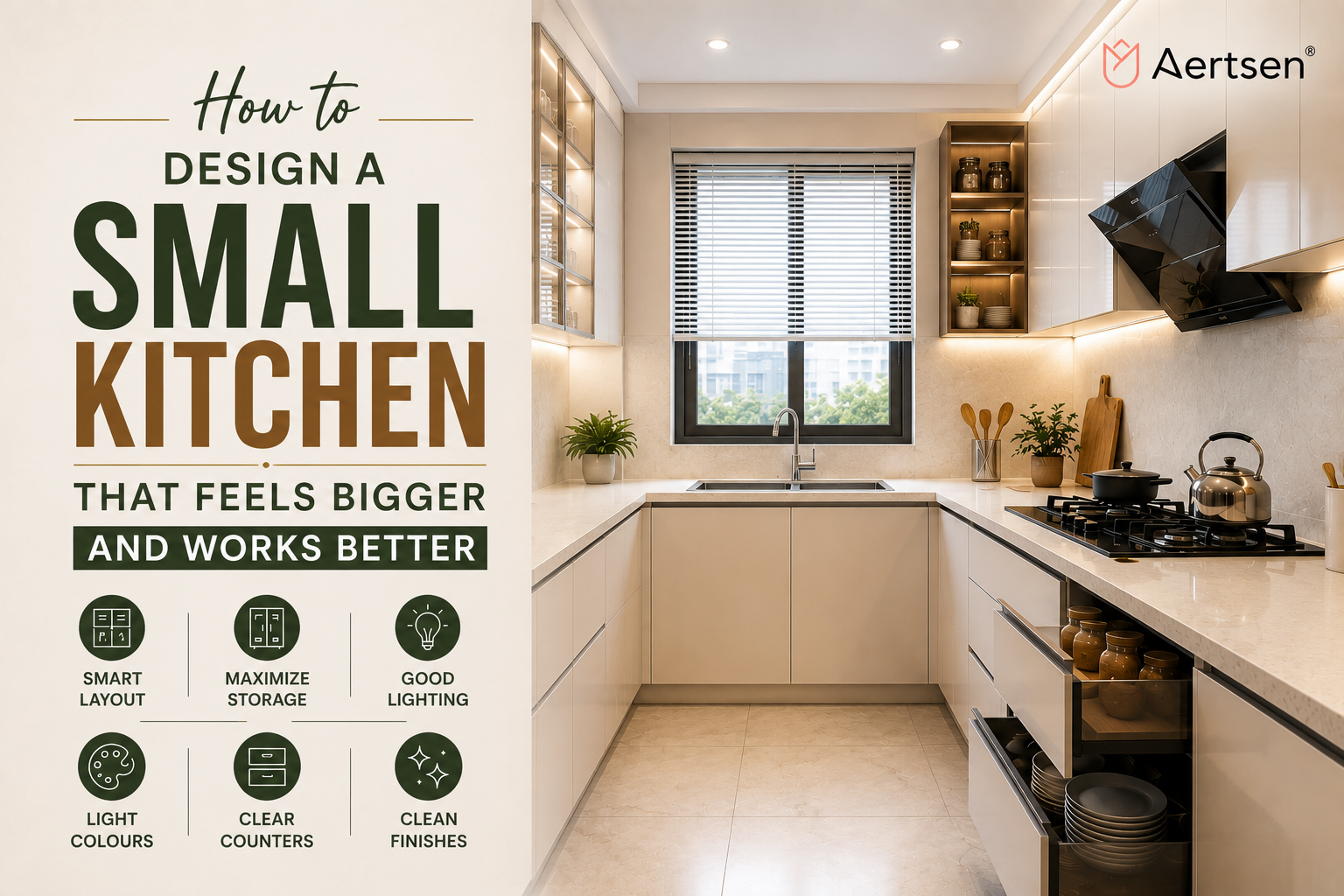 How to Design a Small Kitchen That Feels Bigger and Works Better