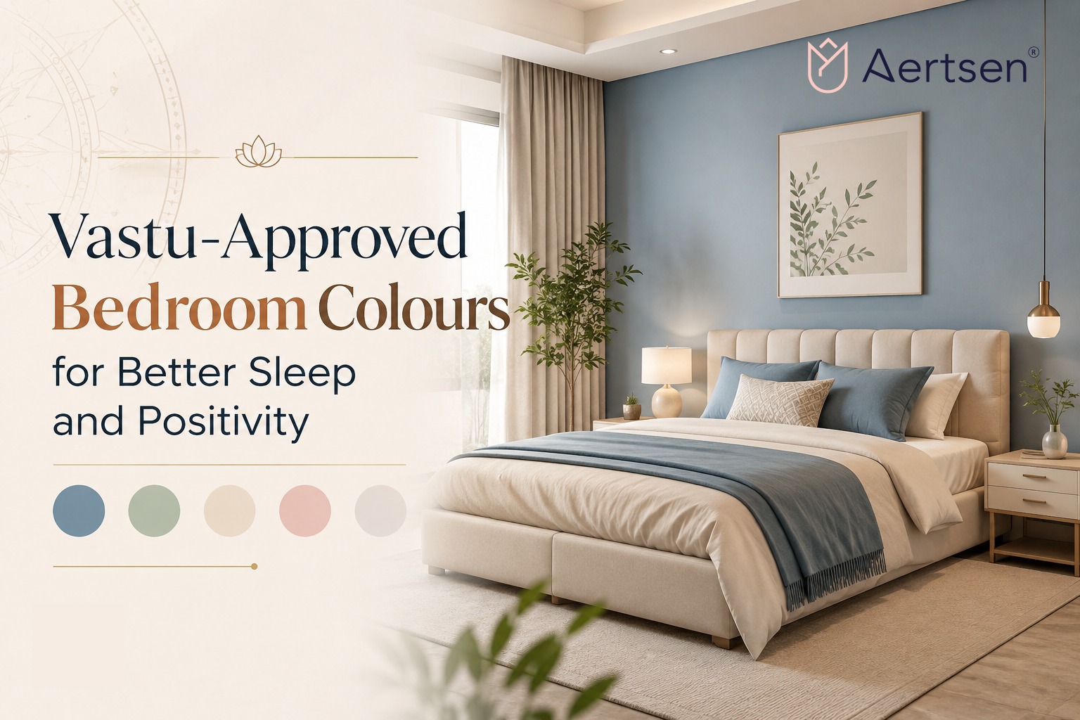 Vastu-Approved Bedroom Colours for Better Sleep and Positivity