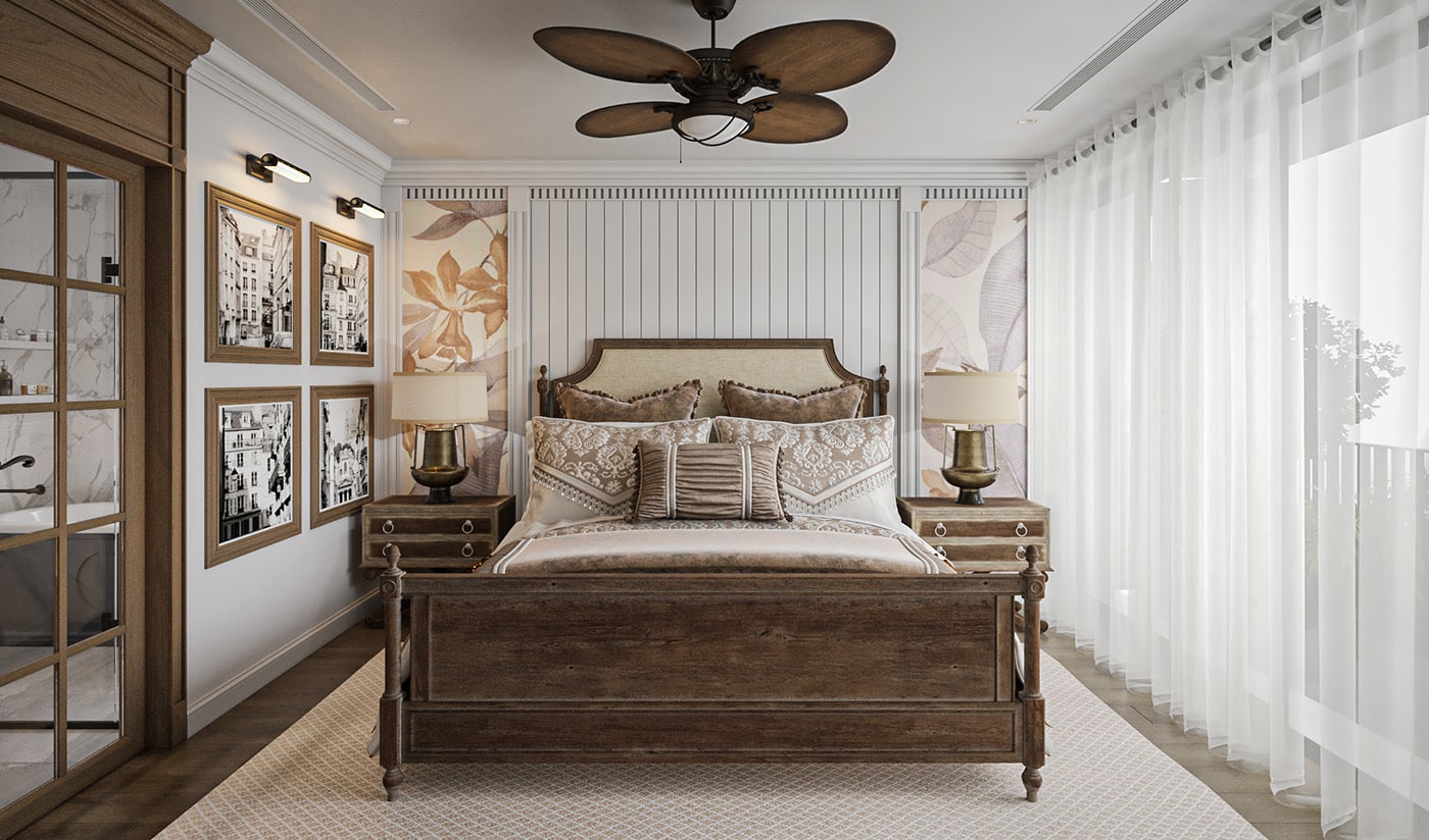 Picture Idea: Best French Country Bedroom Interior Design Ideas