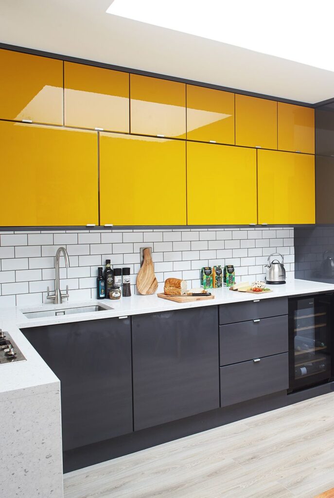 colorful  kitchen design