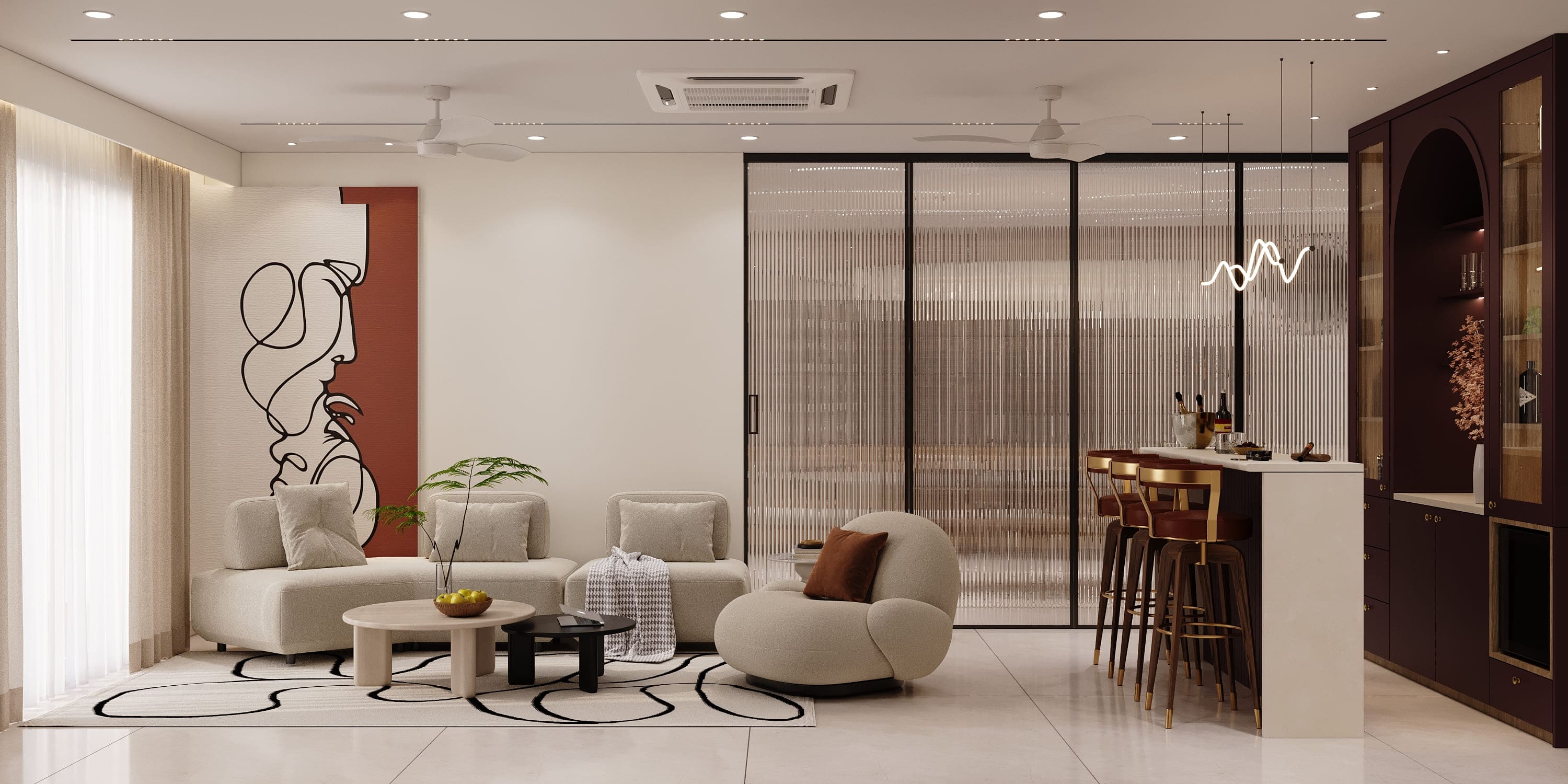 Stillness Cast in Structure